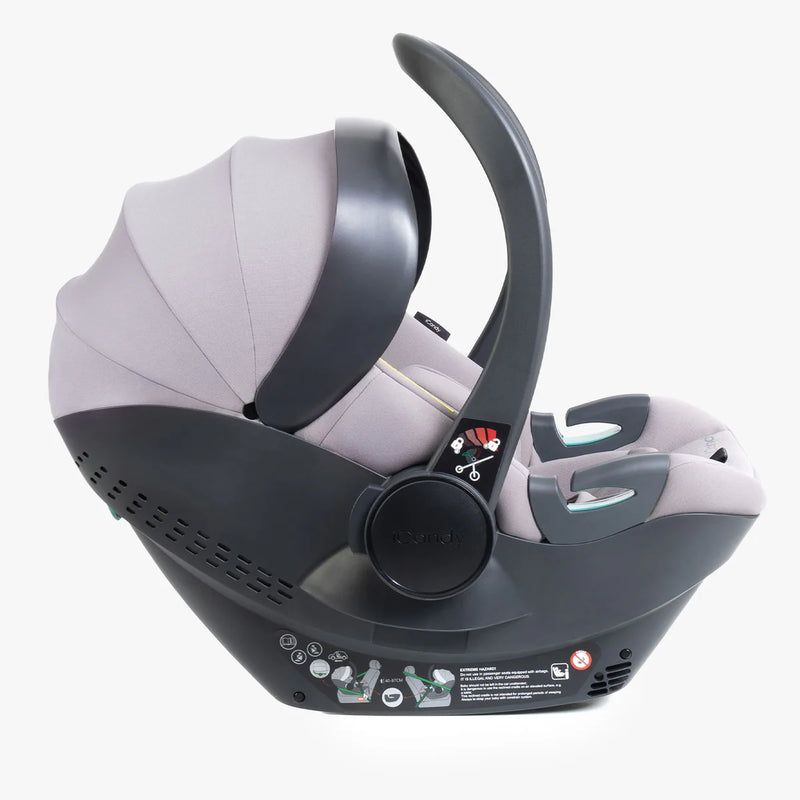 iCandy Core2 Complete 360 Car Seat Travel System Bundle - Storm Grey