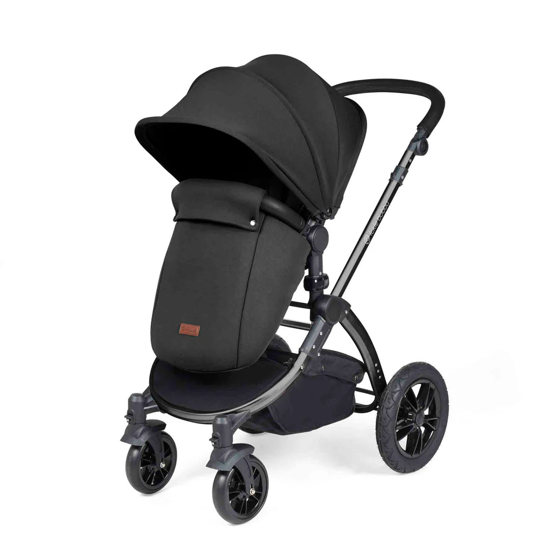 Ickle Bubba Stomp Luxe 12 Piece Travel System Inc I-Size Nimbus Spin Car Seat + Isofix Base