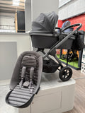 EX DISPLAY iCandy Peach 7 All-Terrain Pram & Pushchair Combo + Footmuff - Storm Grey