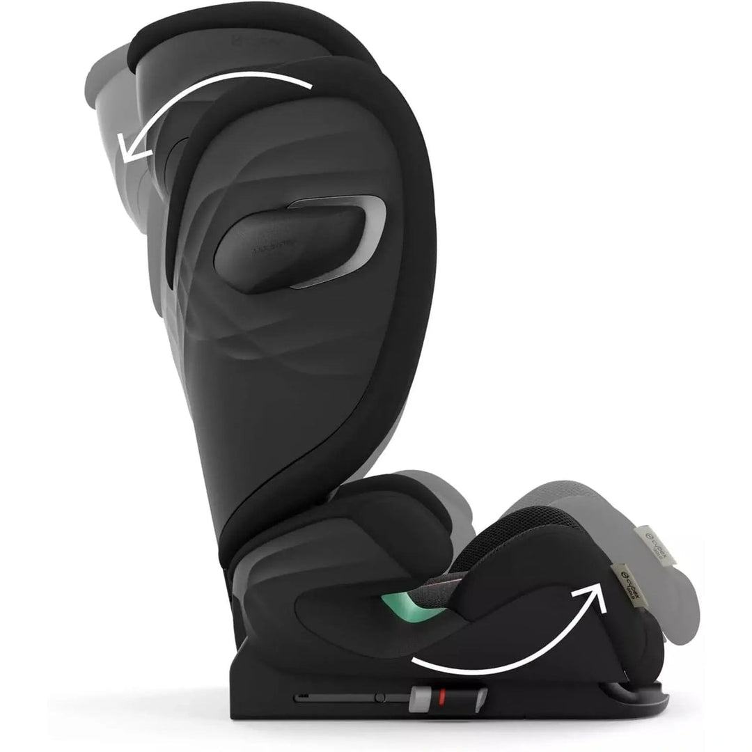 Cybex Solution G i-Fix Plus Car Seat - Moon Black