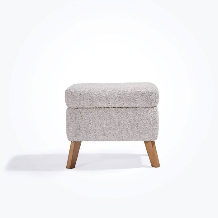 Tutti Bambini Harper Rocking Chair & Footstool - Cloud Grey