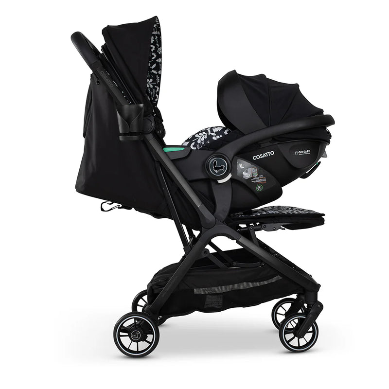 Cosatto Woosh City Recline Car Seat Bundle - Silhouette