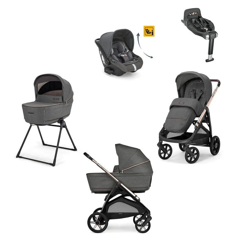 Inglesina Aptica Quattro Travel System - Velvet Grey