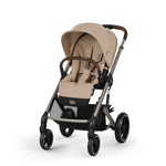Cybex Balios S Lux Essential Bundle Inc Gold Footmuff - Almond Beige