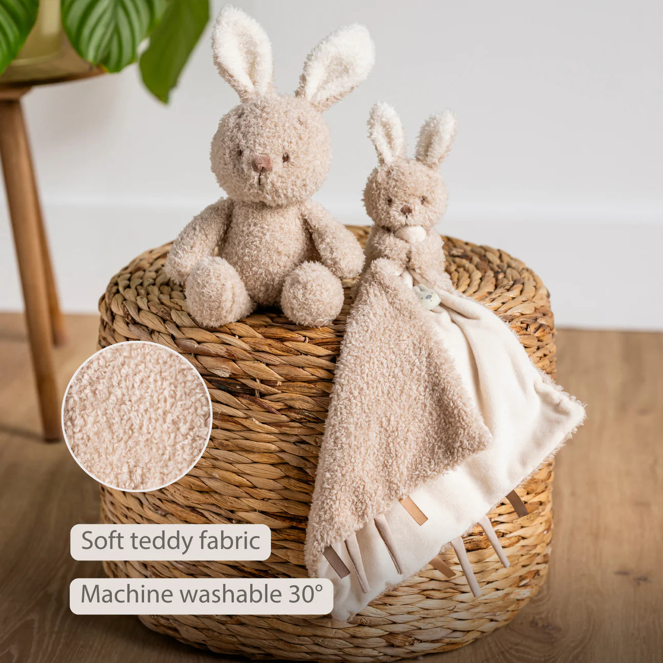 Nattou Teddy Doudou 27cm Comforter - Bunny