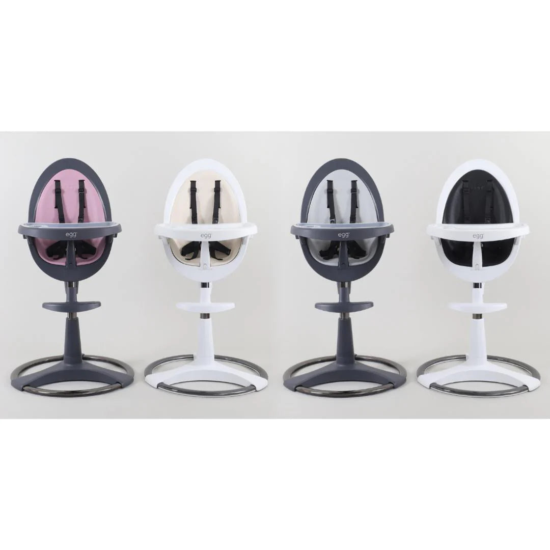 egg Home Highchair - White