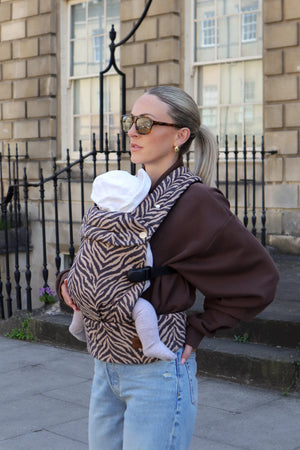 Bizzi Growin Nomad Air Animal Print Baby Carrier – Zebrano