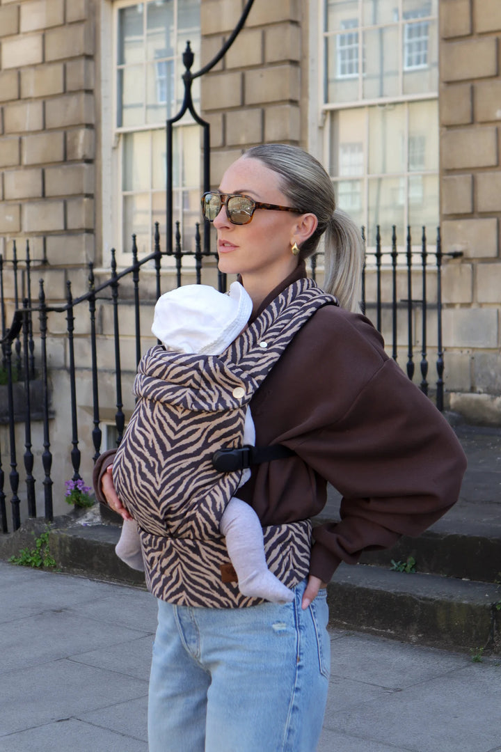 Bizzi Growin Nomad Air Animal Print Baby Carrier – Zebrano