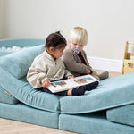 Tutti Bambini Playrama Montessori Kids Play Sofa - Ocean Stone