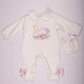 Beau Kid Swan Princess Sleepsuit & Mittens Set
