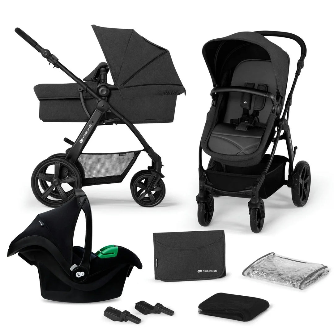 Kinderkraft Moov CT 3 in 1 Travel system - Black