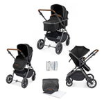 Ickle Bubba Cosmo 6 Piece Pram - Black