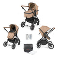 Ickle Bubba Cosmo 6 Piece Pram - Desert