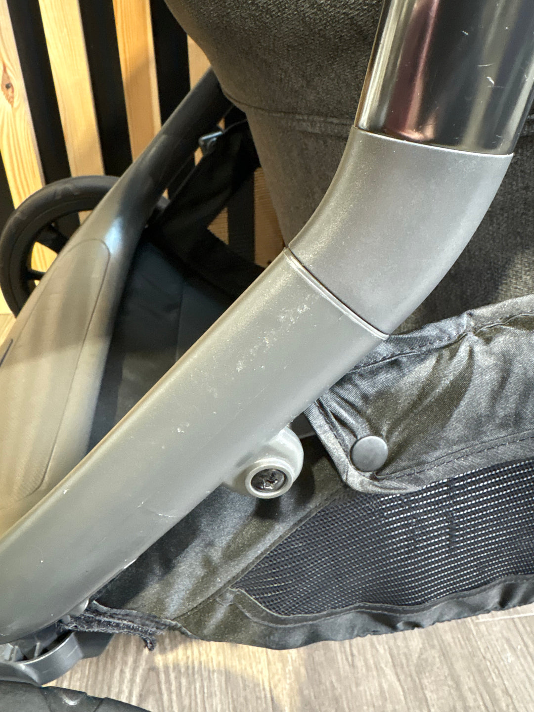 PRE LOVED iCandy Orange 3 Double Pushchair - Slate Grey Marl