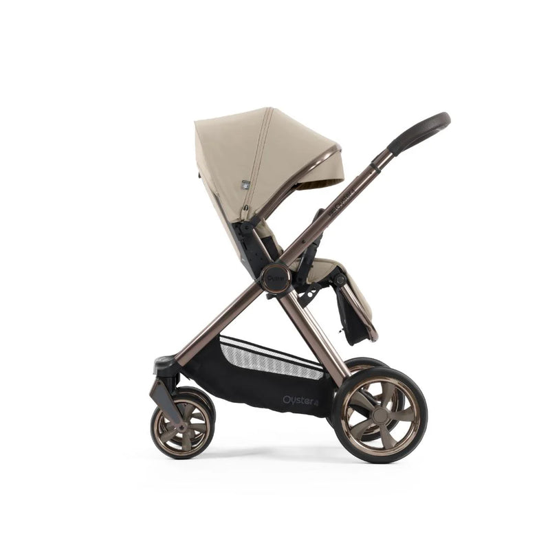 Oyster4 Luxury Travel System Bundle Inc Capsule 360 Car Seat - Buttermilk