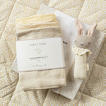 Avery Row Rattle & Care New Baby Gift Set - Chamomile