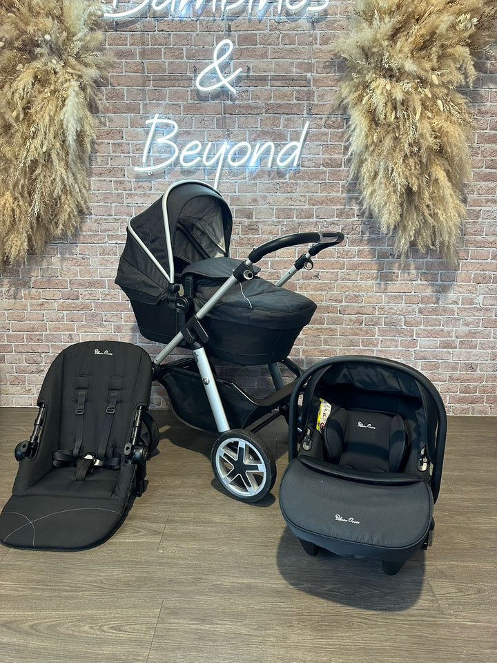 PRE LOVED Silver Cross Pioneer Travel System - ONYX