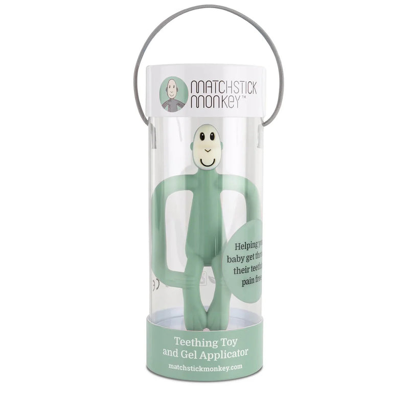 Matchstick Monkey Original Teething Toy  - Mint Green