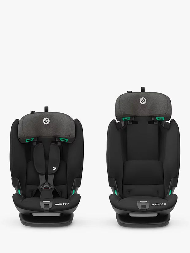 Maxi-Cosi Titan Plus i-Size Car Seat, Authentic Black