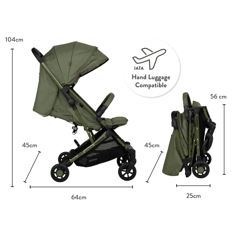 Cosatto Yo! Compact Stroller - Hoglet