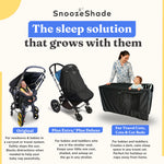 Snoozeshade Original Sun Shade - Green Trim