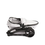 egg Dolls Pram by Roma - Houndstooth Silver