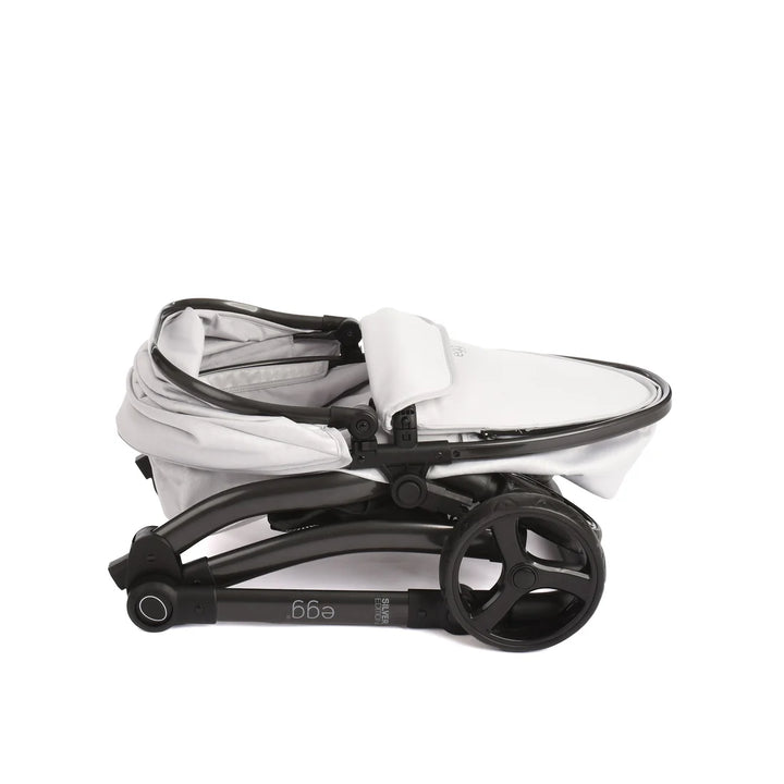egg Dolls Pram by Roma - Houndstooth Silver (2025)