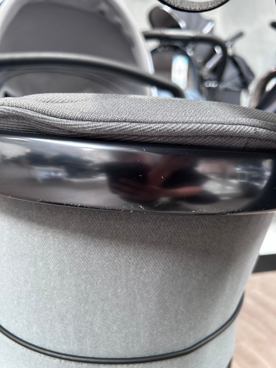 PRE LOVED iCandy Peach 7 Pushchair Bundle - Light Grey