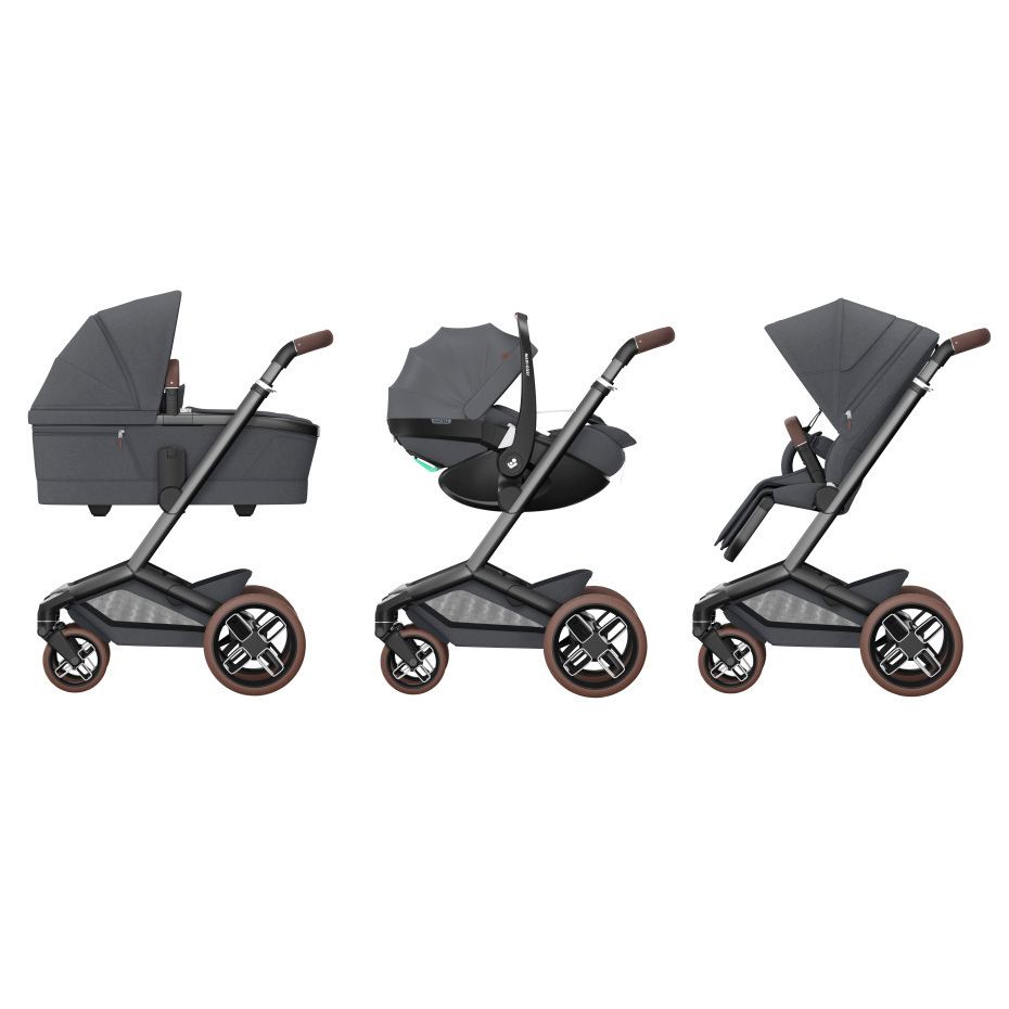 Maxi-Cosi Fame Pushchair - Twillic Graphite/Brown