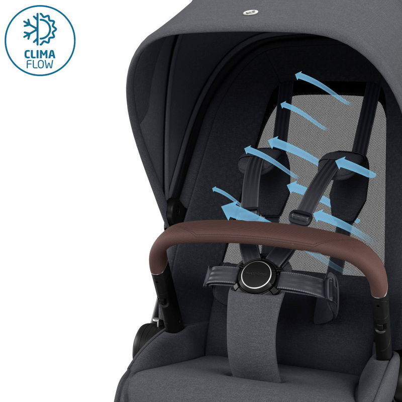 Maxi-Cosi Fame Pushchair - Twillic Graphite/Brown