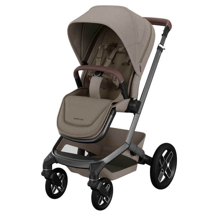 Maxi-Cosi Fame Pushchair - Twillic Truffle | Black