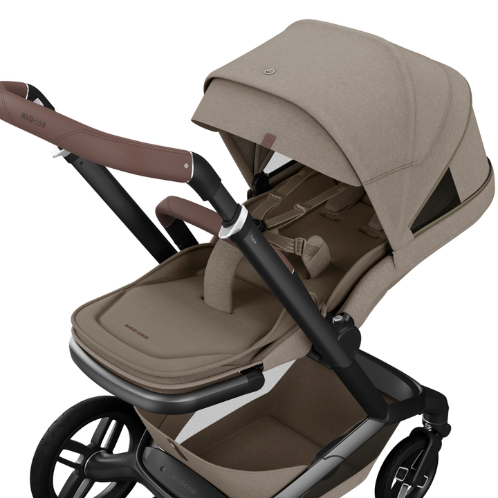 Maxi-Cosi Fame Pushchair - Twillic Truffle | Black