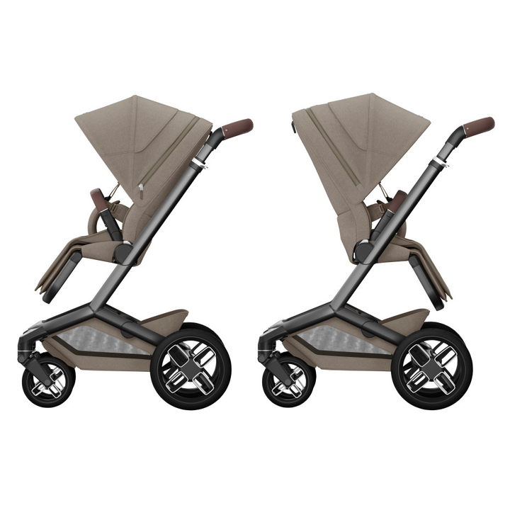 Maxi-Cosi Fame Pushchair - Twillic Truffle | Black