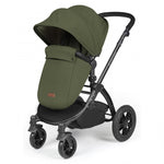 Ickle Bubba Stomp Luxe 9 Piece Pram Bundle - Woodland / Black