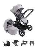 iCandy Core2 Pushchair & Carrycot - Storm Grey