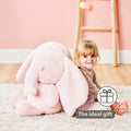 Nattou FanFan Maxi Cuddle Elephant – Pink (60cm)