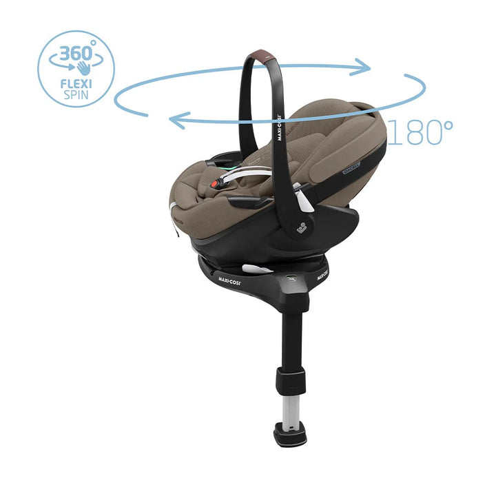 Maxi Cosi Pebble 360 Pro2 Car Seat and Base - Twillic Truffle