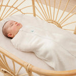 ergoPouch Organic All Year Cocoon Swaddle 1 Tog Sleeping Bag - Oatmeal