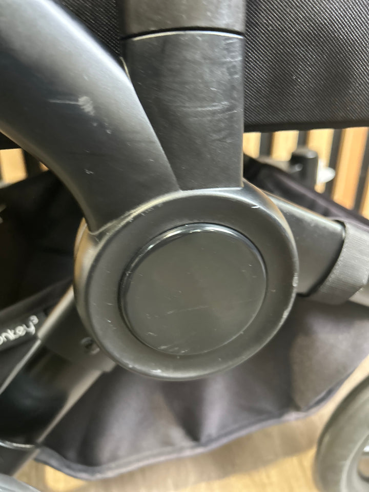 PRE LOVED Bugaboo Donkey3 Mono Pushchair Bundle - Midnight Black/Morning Pink