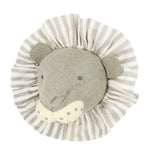 Fiona Walker Lion with Vintage Ruff Head Mini - Grey