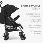 OPEN BOX Kikkaboo Lightweight Beetle Stroller - Beige