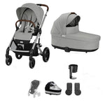 Cybex Balios S Lux Essential Bundle - Stone Grey