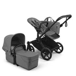 Bugaboo Donkey 6 Twin Stroller - Moon Grey