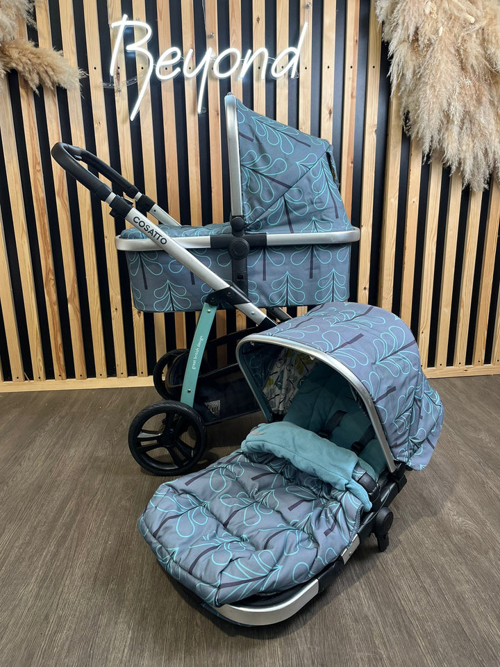 PRE LOVED Cosatto Wow Pram + Pushchair - Fjord
