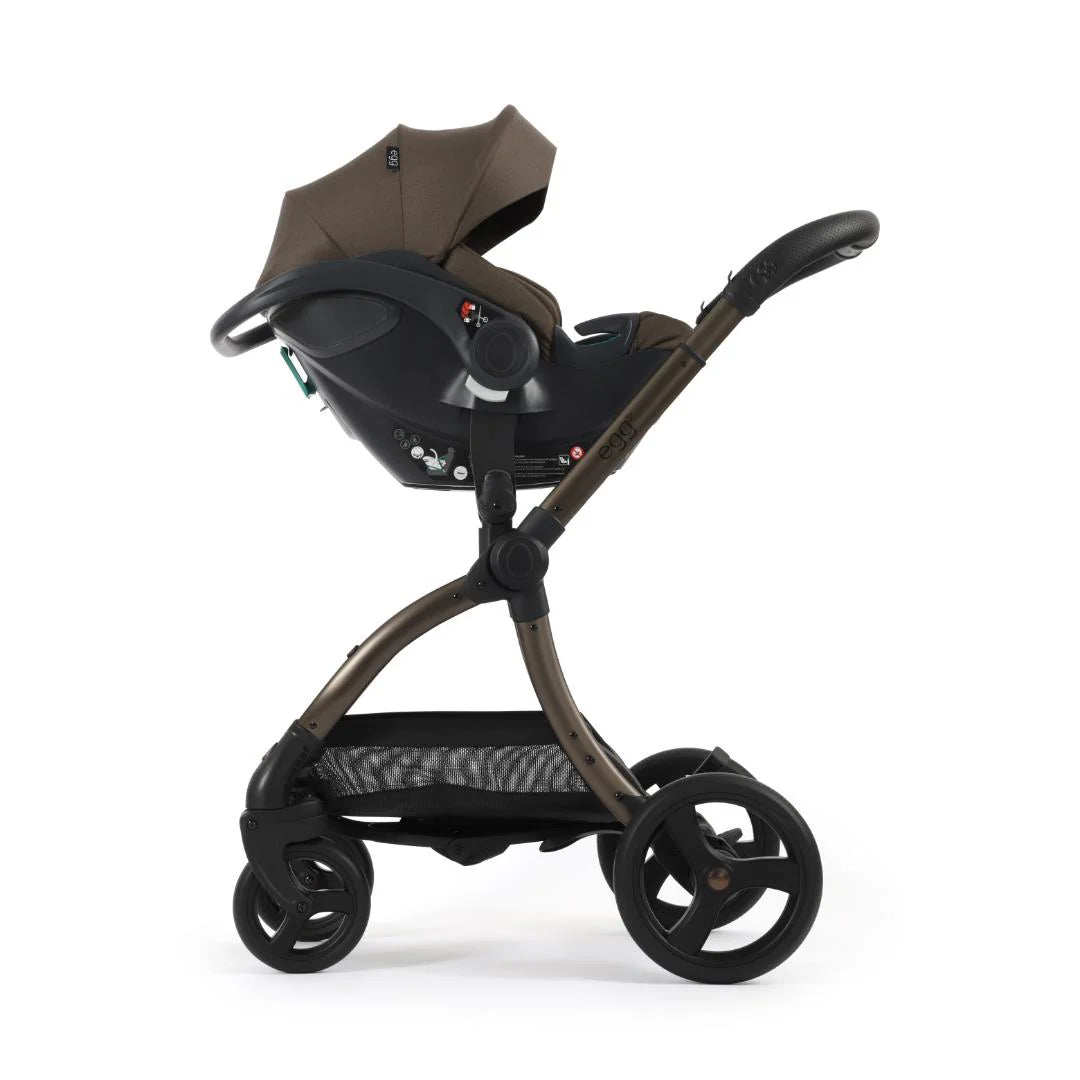 egg3 Luxury Travel System Bundle - Chocolate Velvet