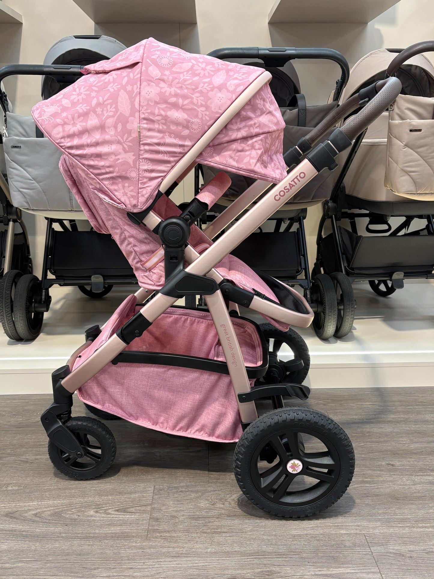 EX DISPLAY Cosatto Wow 3 Pram + Pushchair - Camille