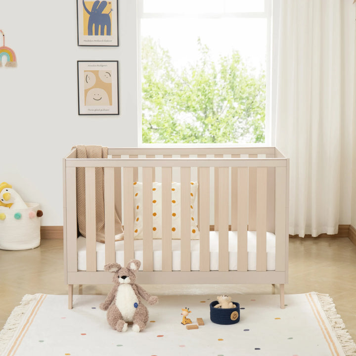 Babymore Dante Mini Cot Bed – Cashmere