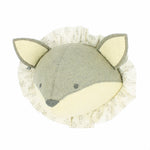 Fiona Walker Baby Fox with Vintage Ruff Head Mini - Grey
