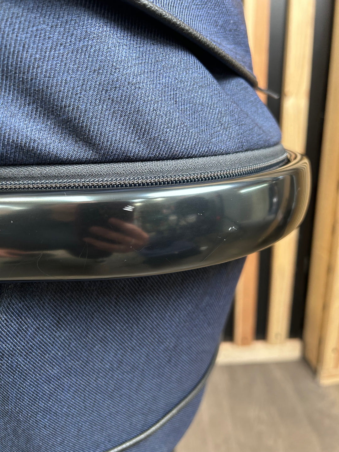 PRE LOVED iCandy Peach 6 Travel System - Navy Twill