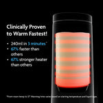 Baby Brezza SuperFast Portable Bottle Warmer - All Black